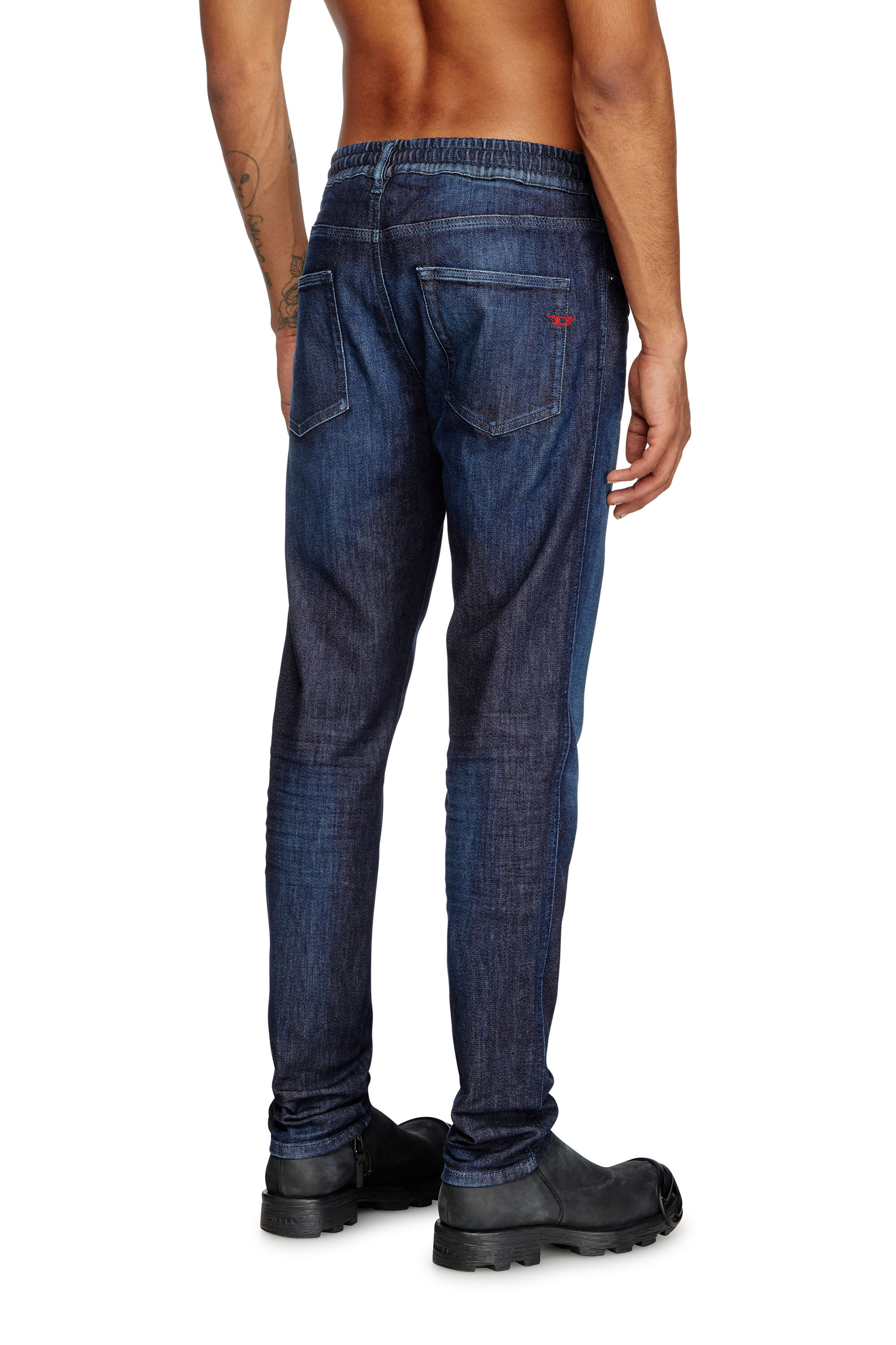 Diesel - Slim 2062 D-Strukt Joggjeans® 09L11 Hombre, Azul Oscuro - 4