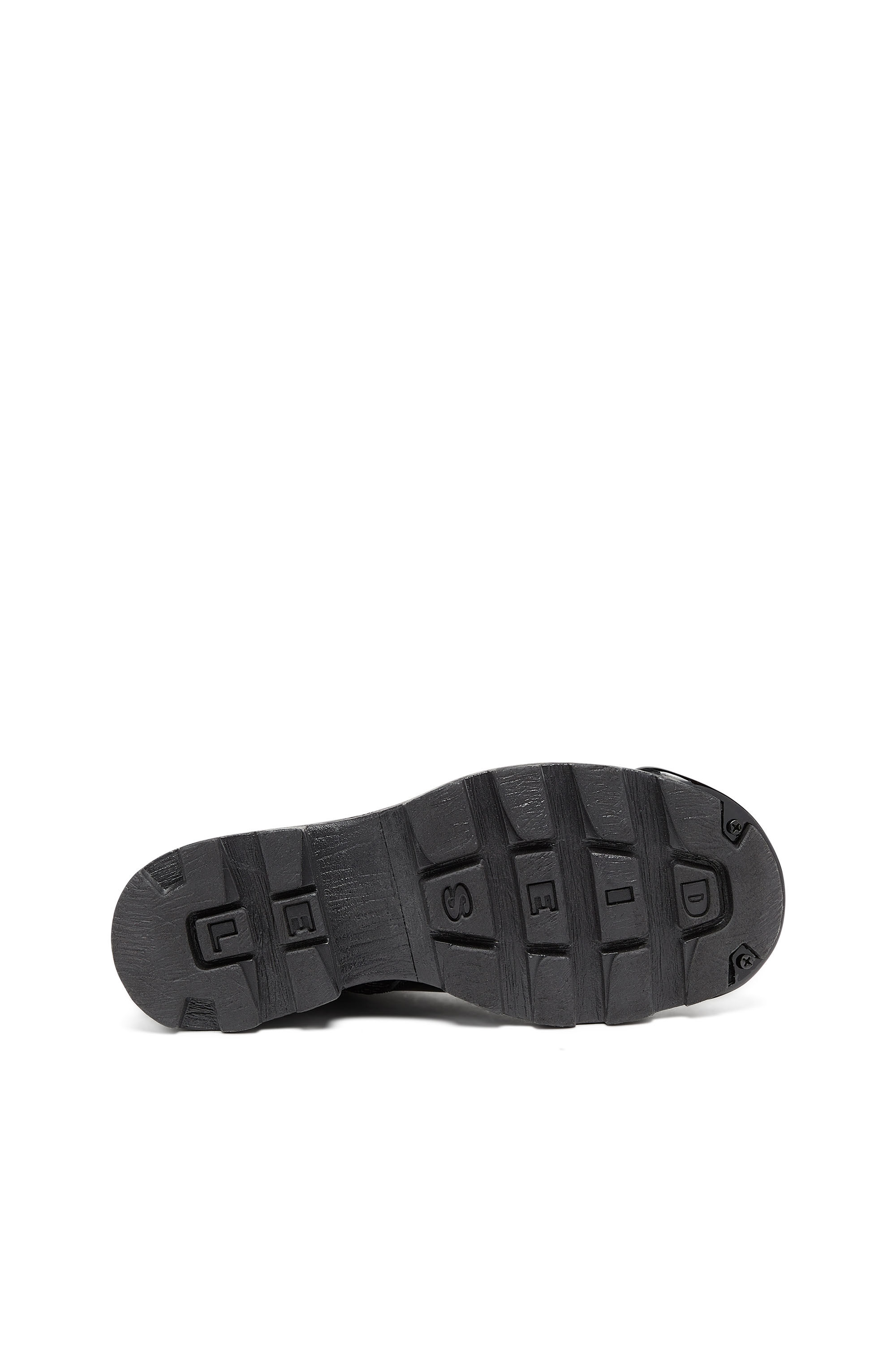 Diesel - D-HAMMER BT D, D-Hammer-Botas de piel con protector de puntera oval D Hombre in Negro - 5