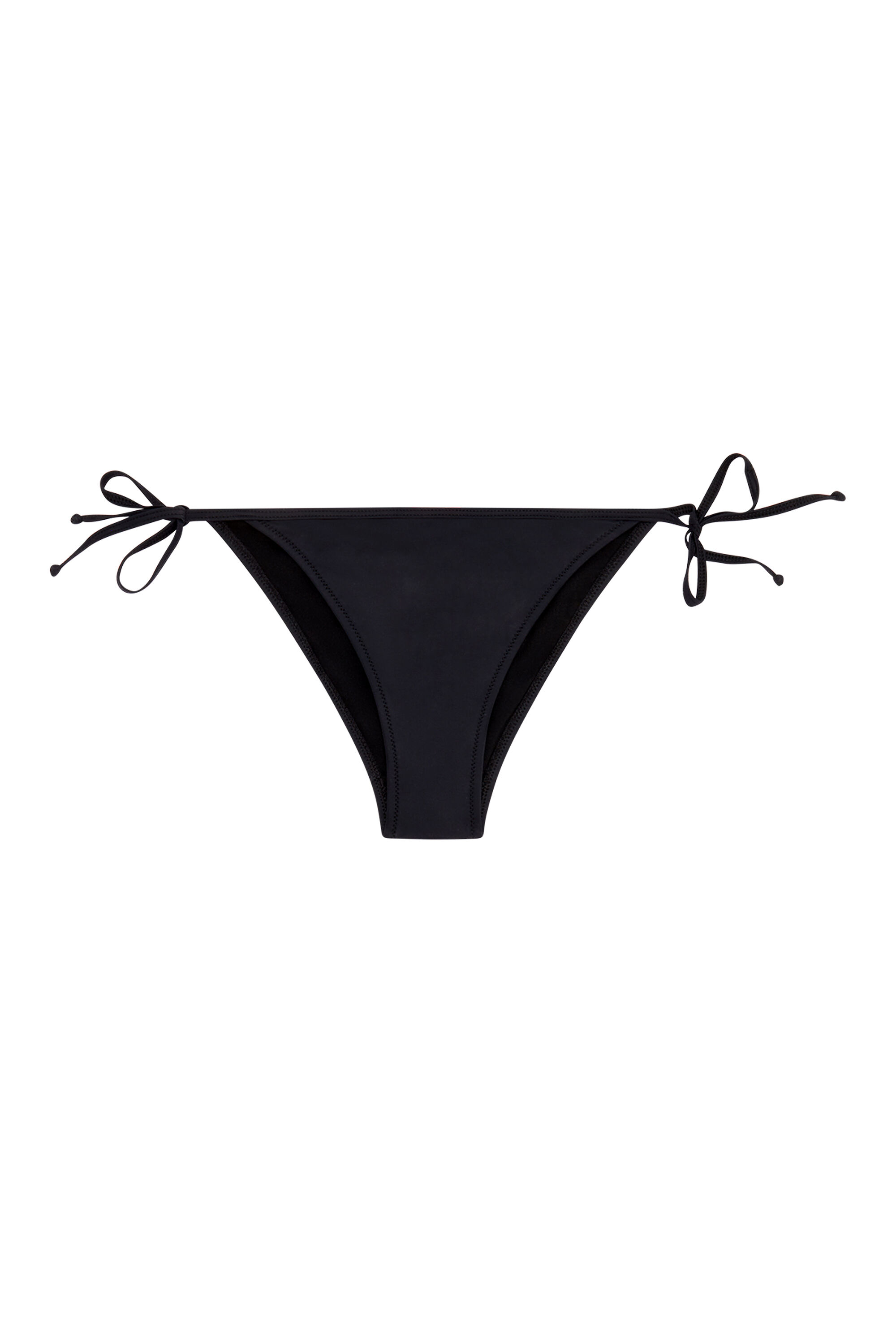 Diesel - BFPN-BRIGITTES, Braguitas de bikini con maxi logotipo de nailon reciclado Mujer in Negro - 4