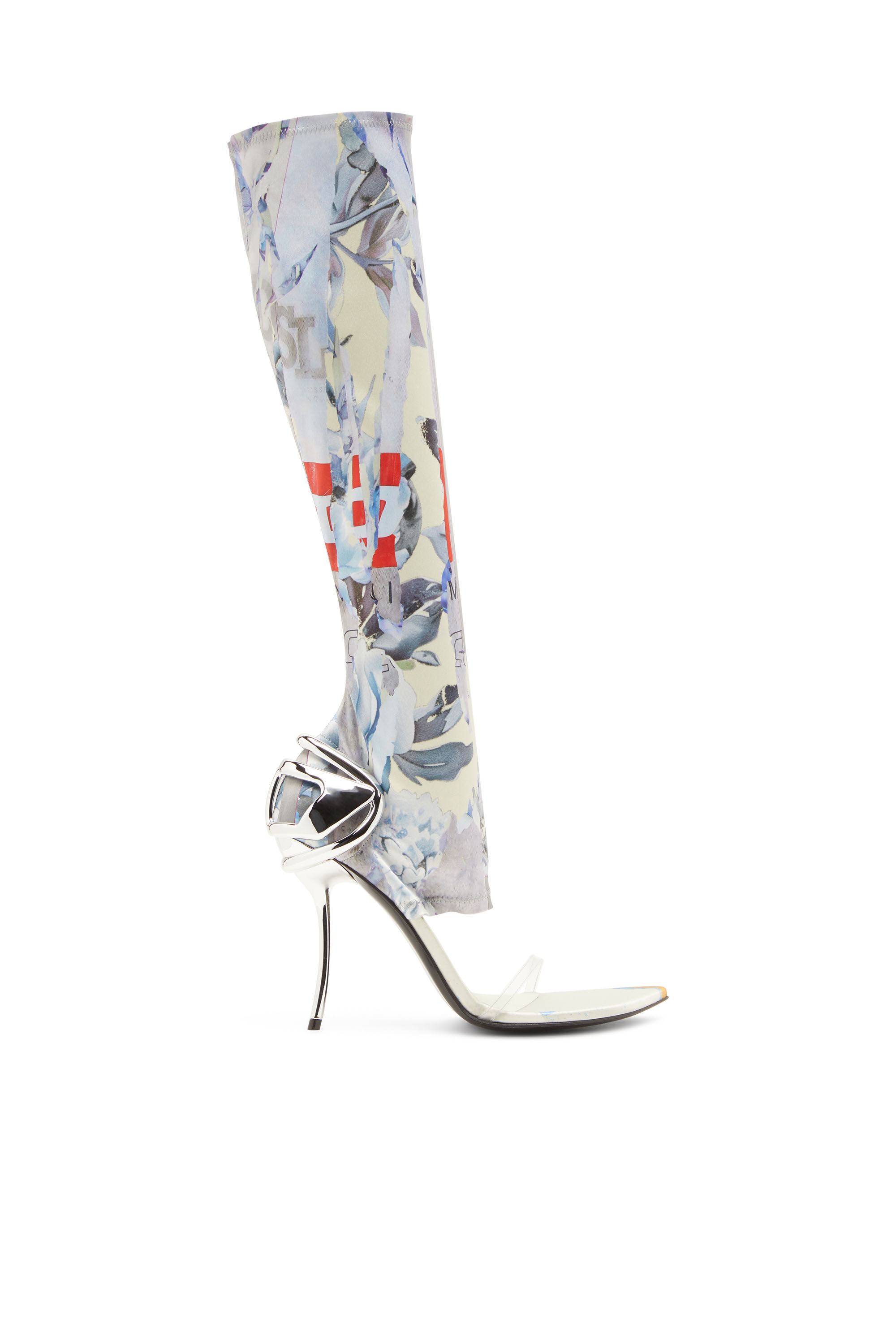 Diesel - D-TEN&HALF SDL KB, Sandalias híbridas con estampado gráfico Mujer in Multicolor - 1
