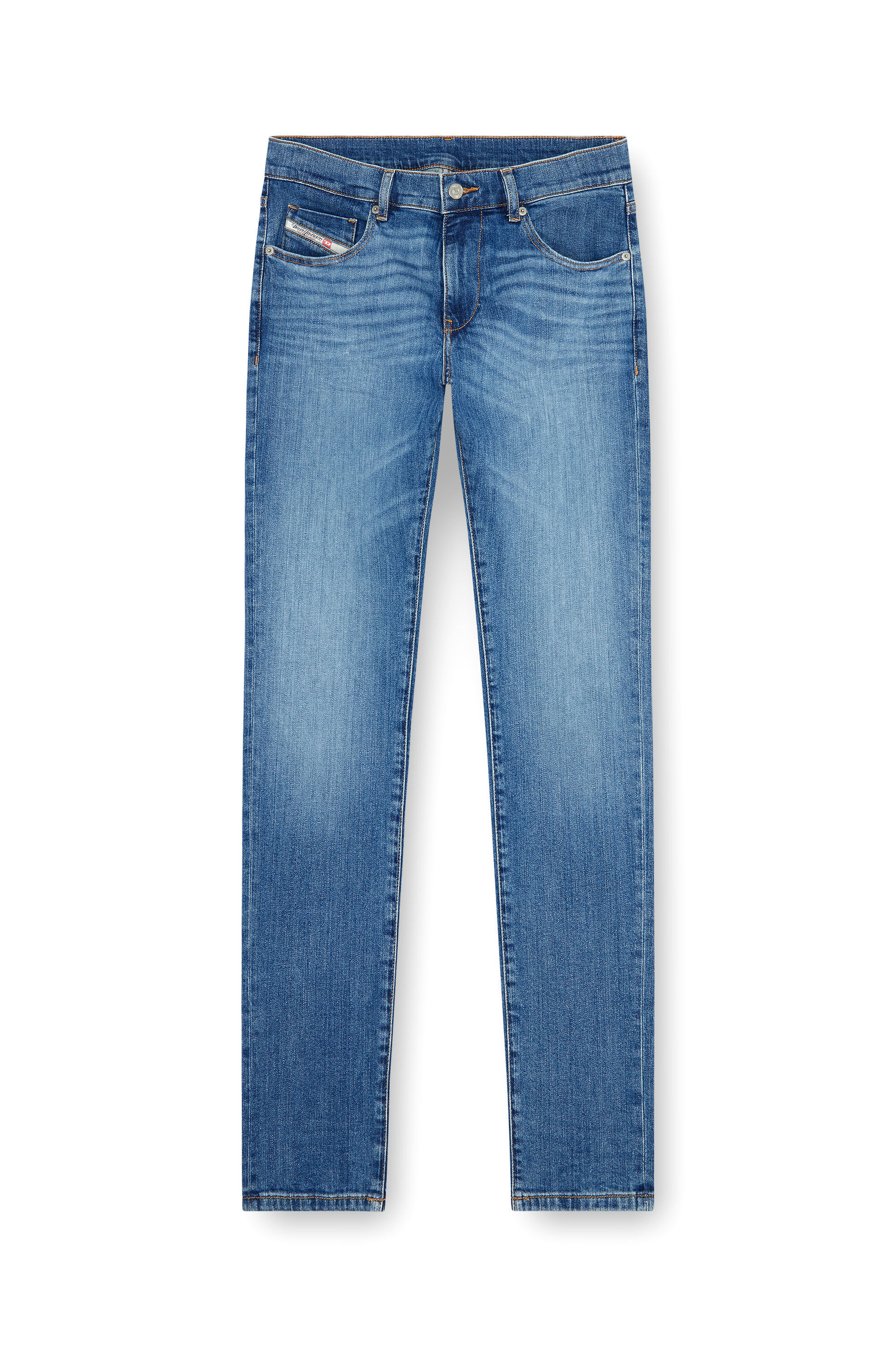 Diesel - Slim Jeans 2019 D-Strukt 0KIAL Hombre, Azul Claro - 2