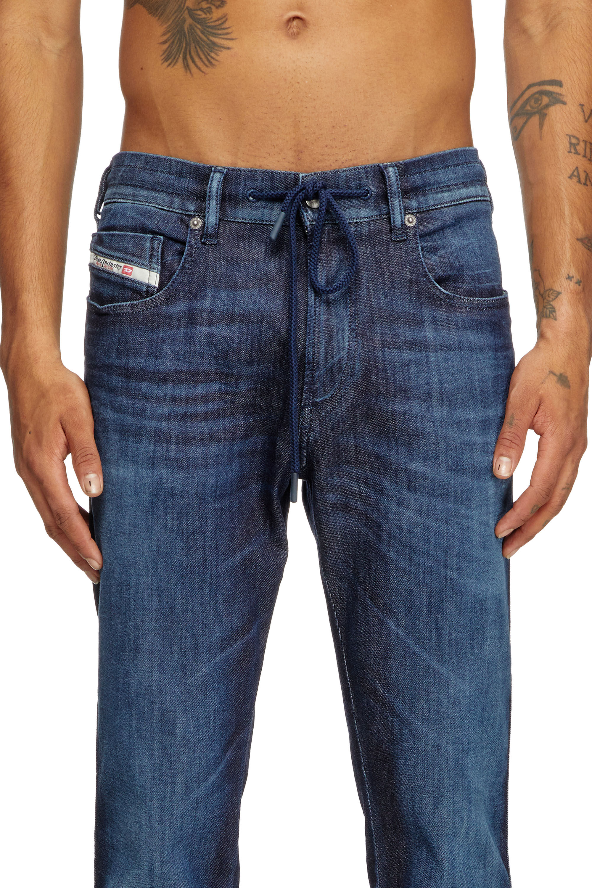 Diesel - Slim 2062 D-Strukt Joggjeans® 09L11 Hombre, Azul Oscuro - 5