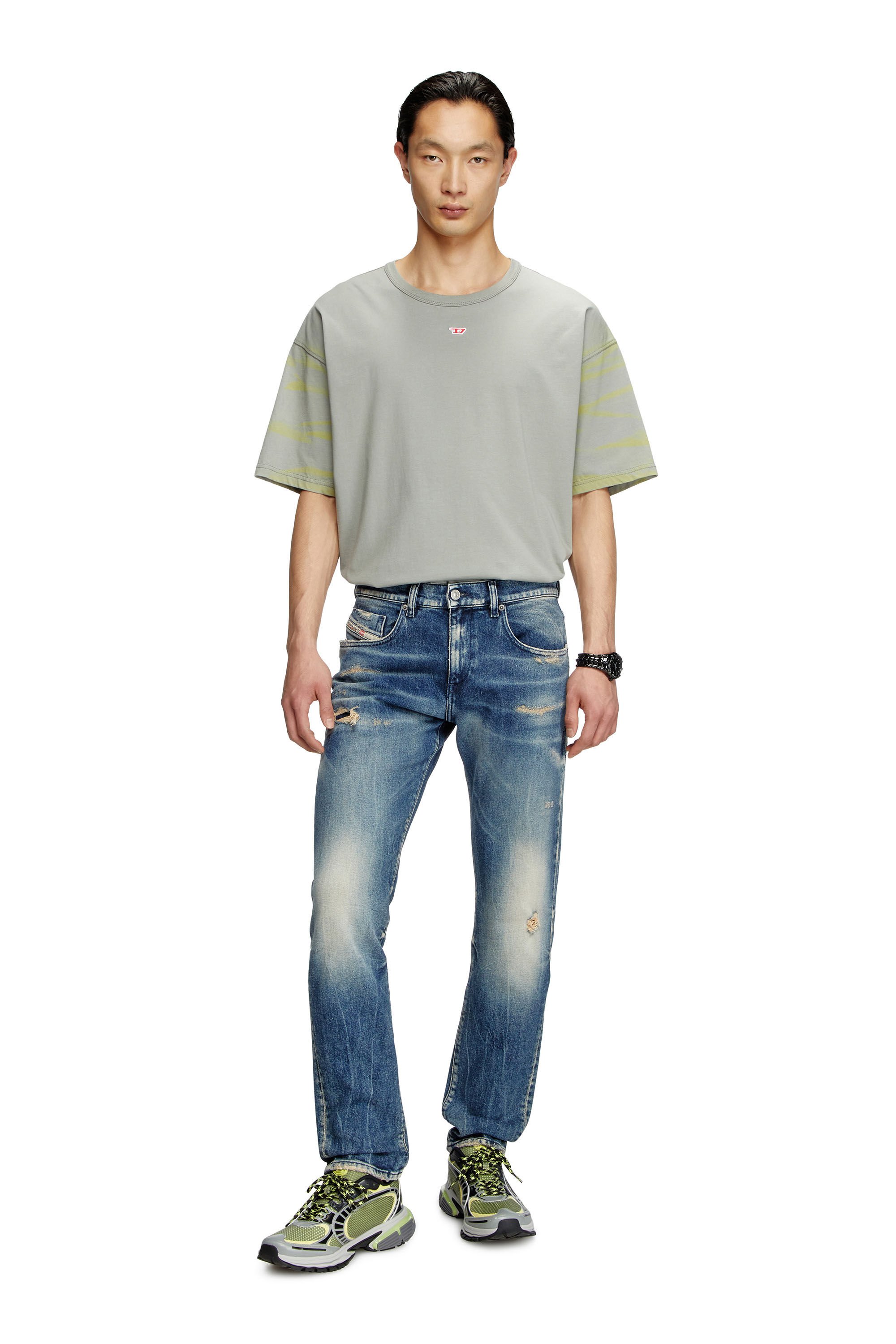 Diesel - Slim Jeans 2019 D-Strukt 007Y6 Hombre, Azul Oscuro - 1