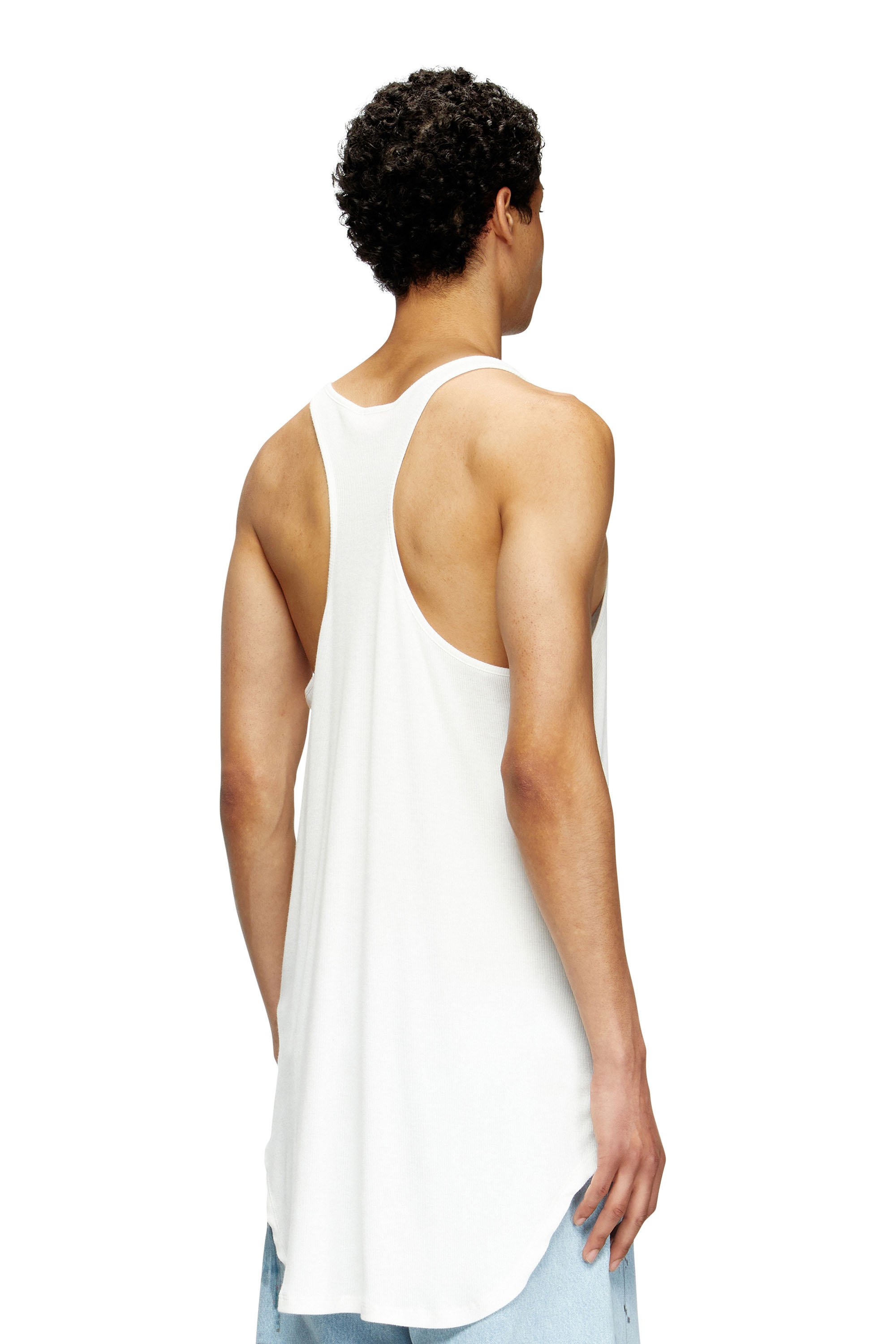 Diesel - PR-T-SHANRY-TOM25, Unisex's Tank top with graphic print in White - 3