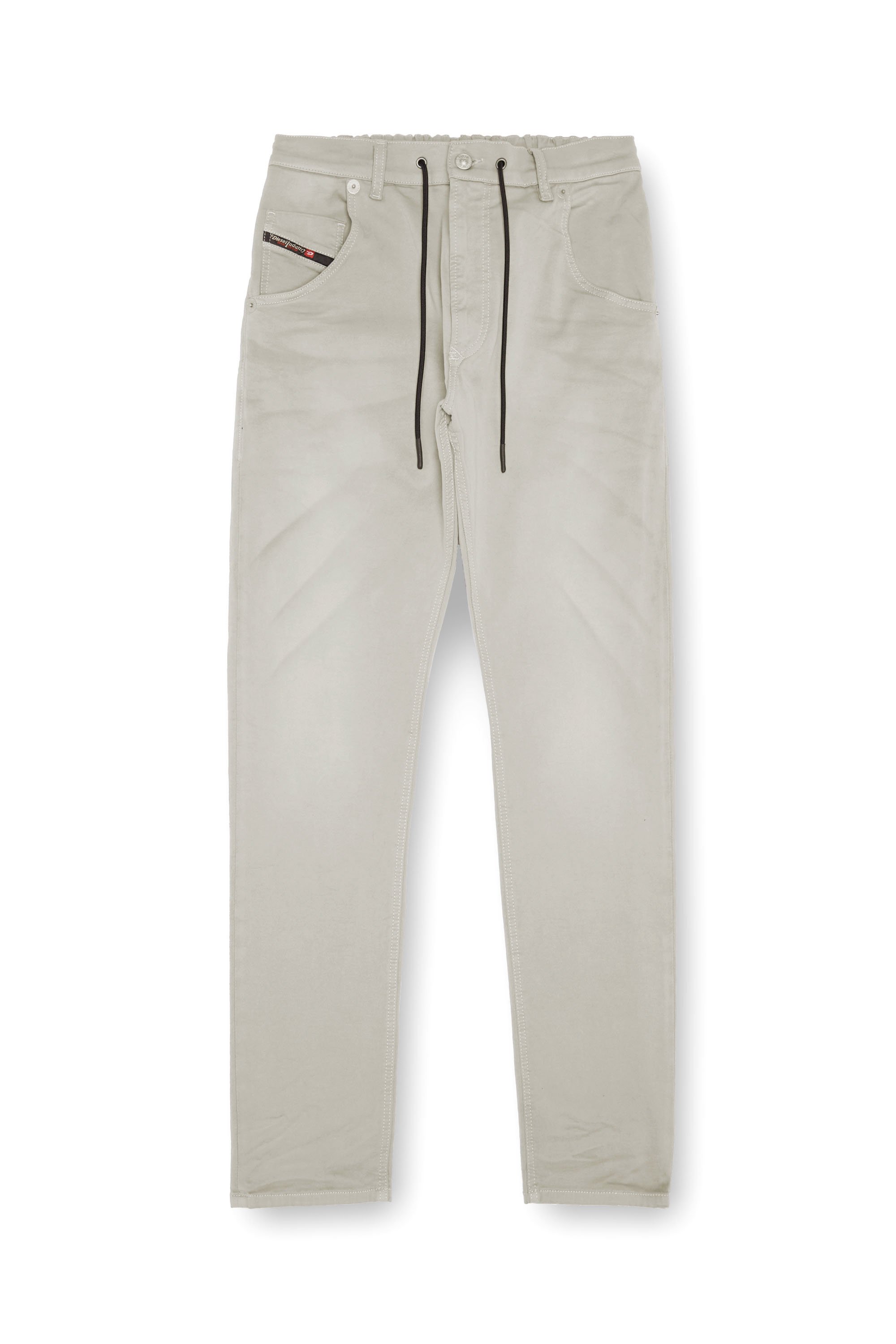 Diesel - Regular 2030 D-Krooley Joggjeans® 0670M Hombre, Gris Claro - 3