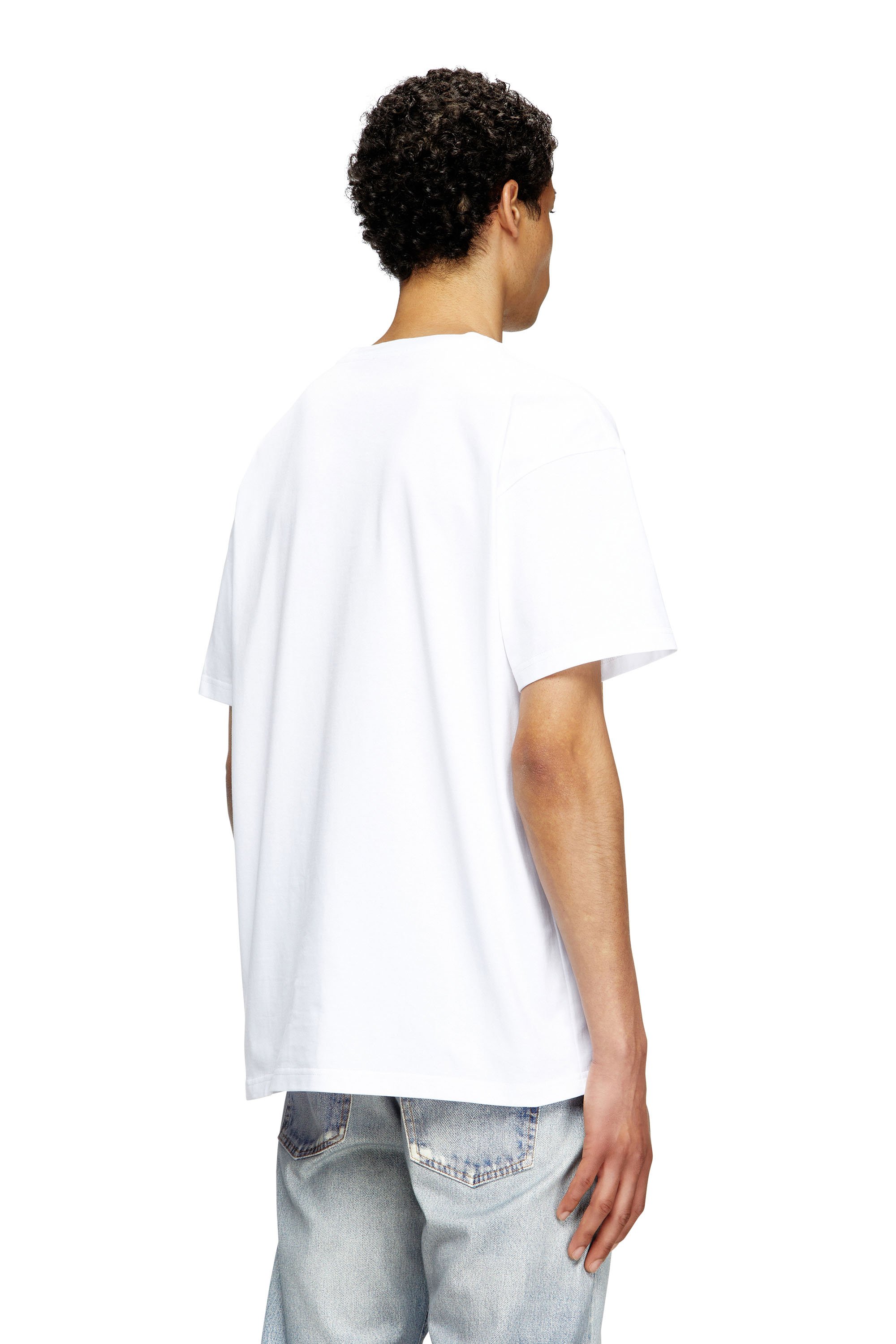 Diesel - PR-T-NORM-TOM25-1, Unisex's T-shirt with graphic print in White - 3