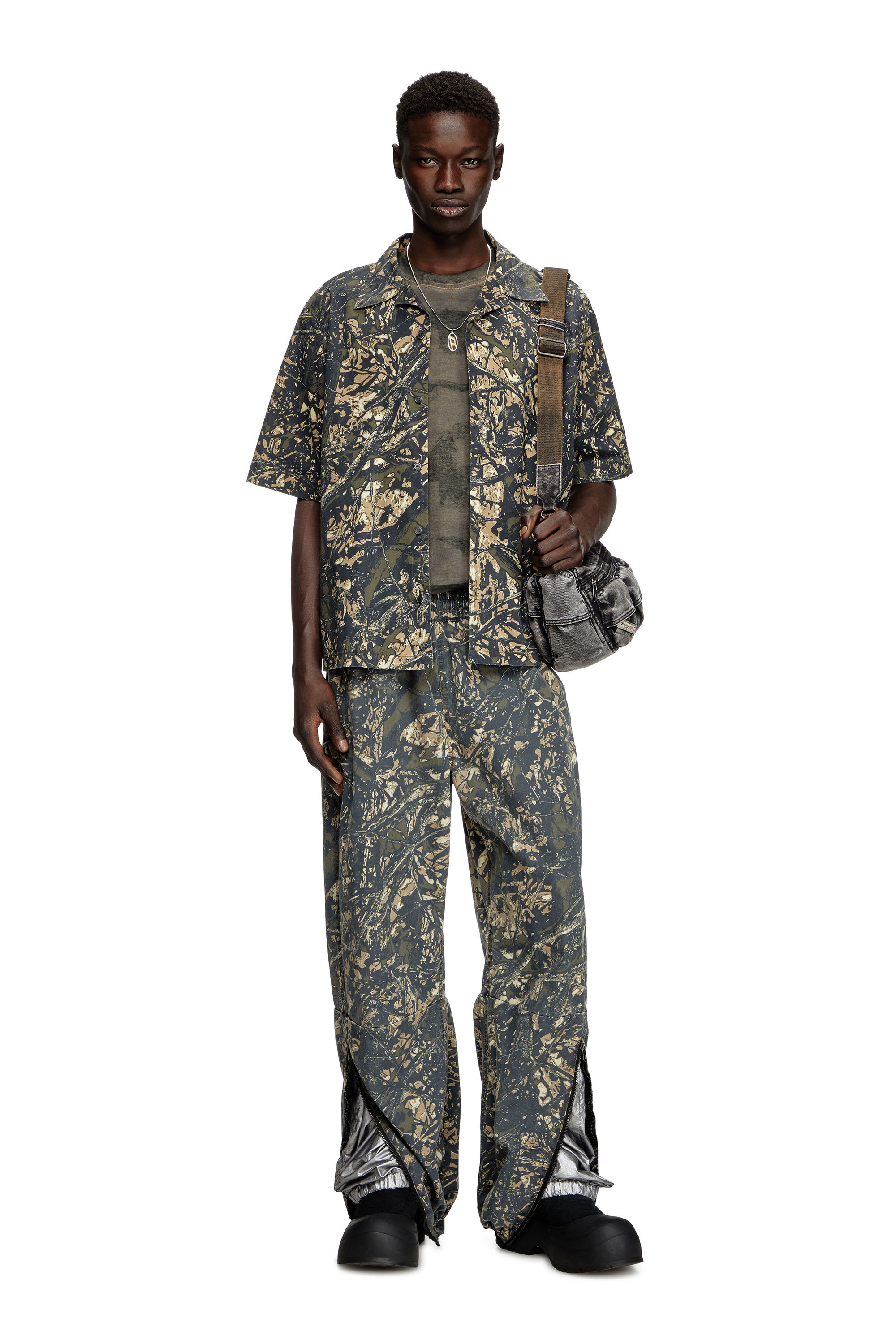 Diesel - P-LINT, Pantalones utility de camuflaje estilizado Hombre in Multicolor - 4