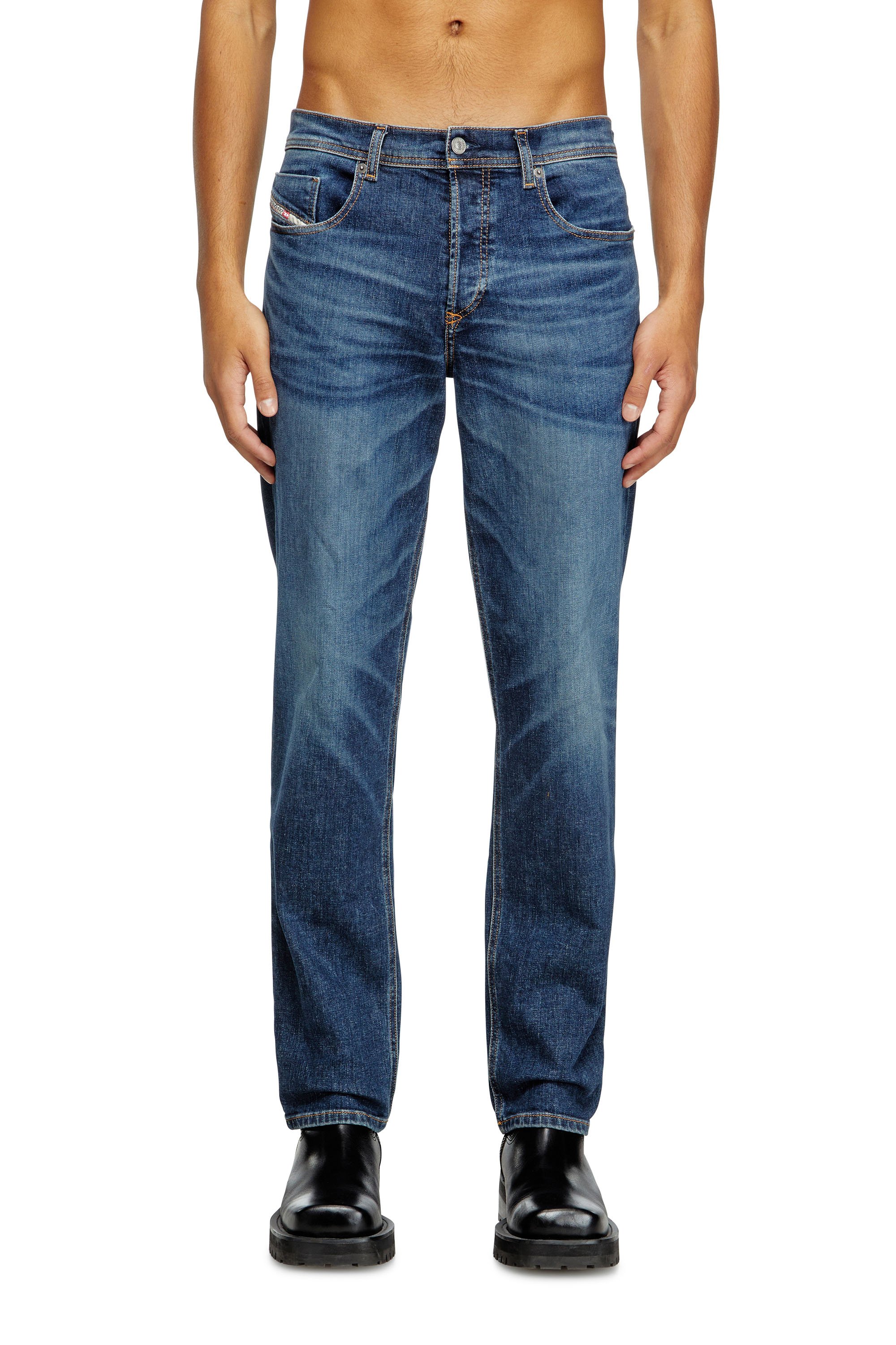 Diesel - Man's Regular Jeans 2023 D-Finitive 09J47, Dark Blue - 1