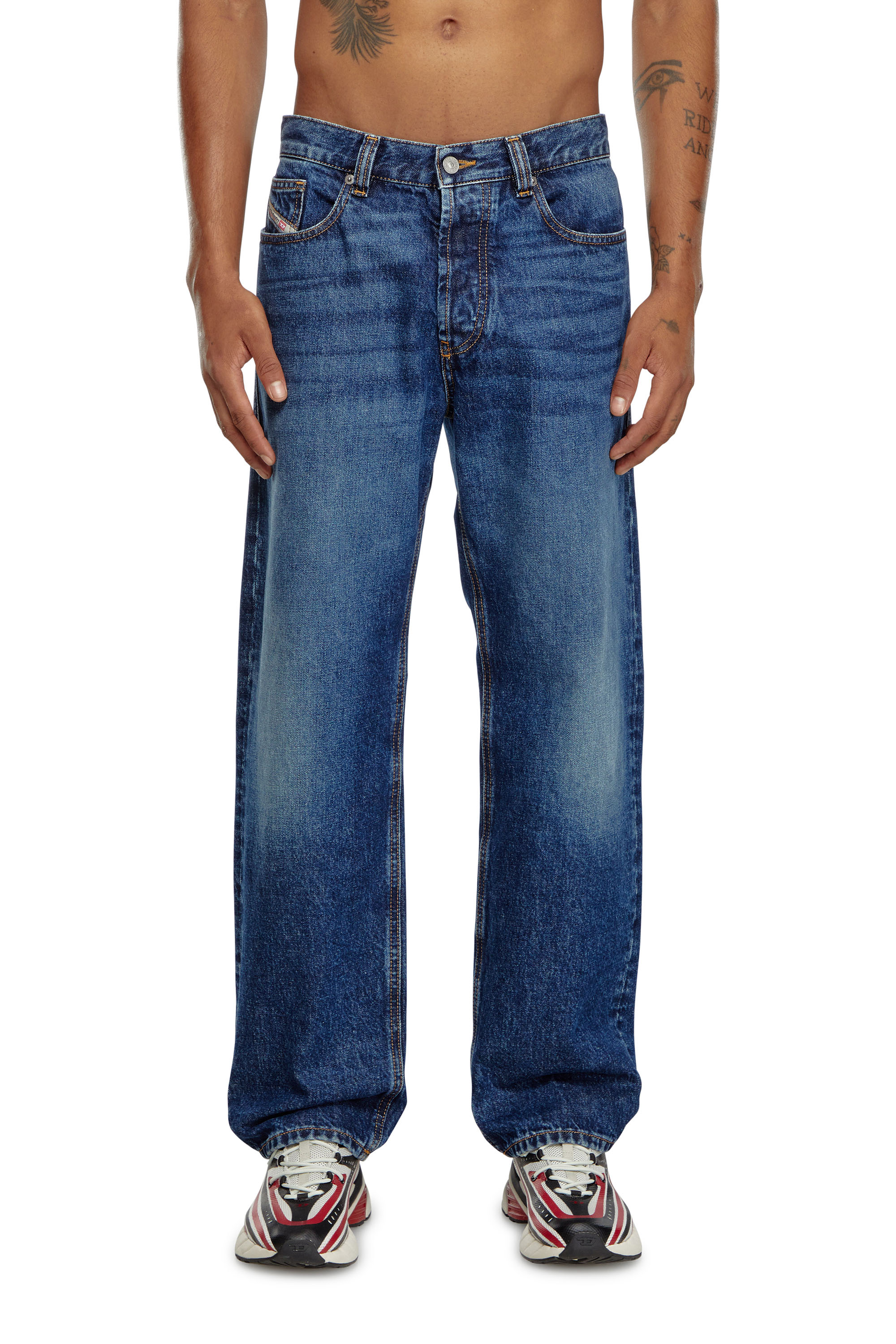 Diesel - Regular Jeans 2024 D-Macs 09I27 Hombre, Azul Oscuro - 1