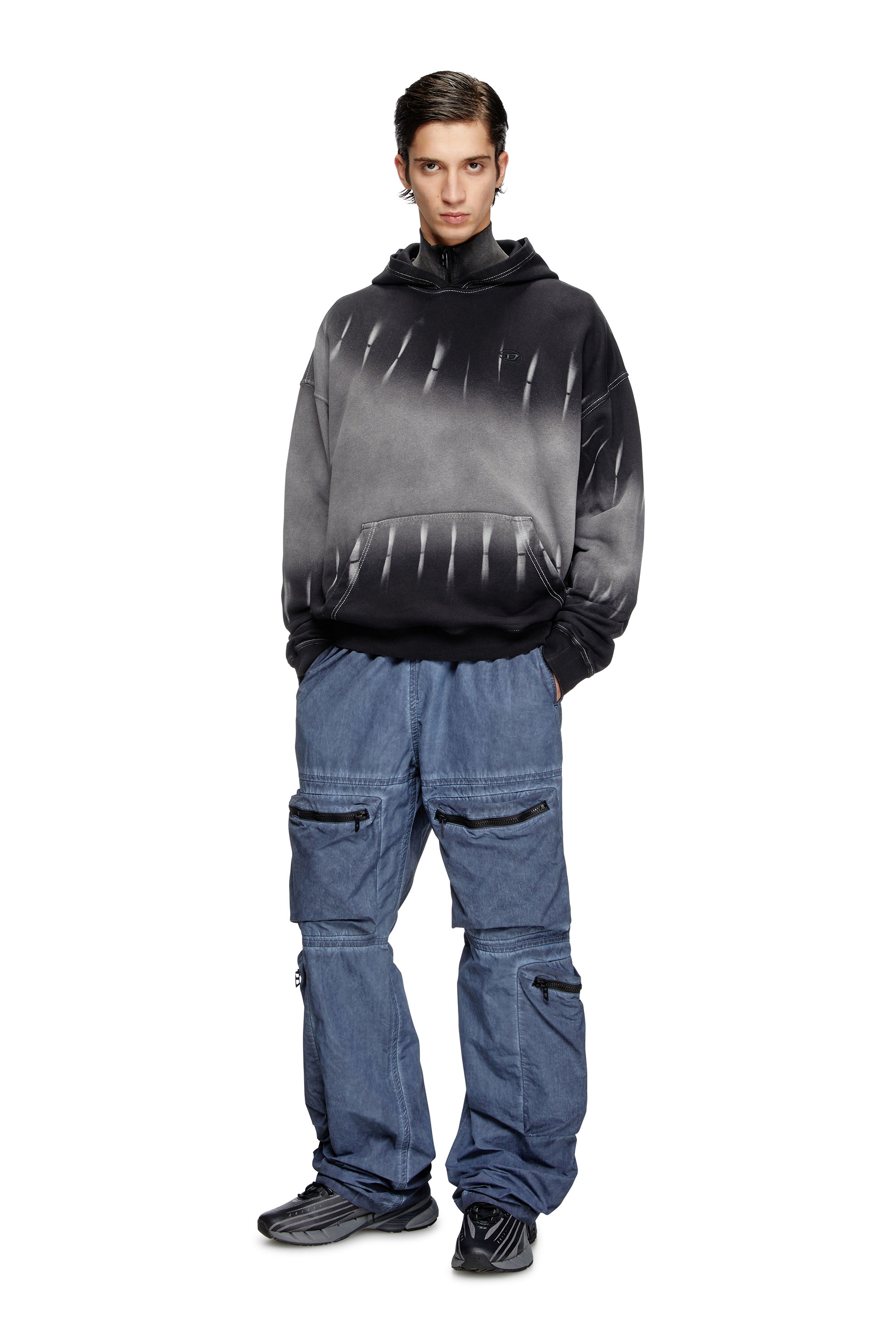 Diesel - P-NOODE-A, Pantalones utility Hombre in Azul marino - 3