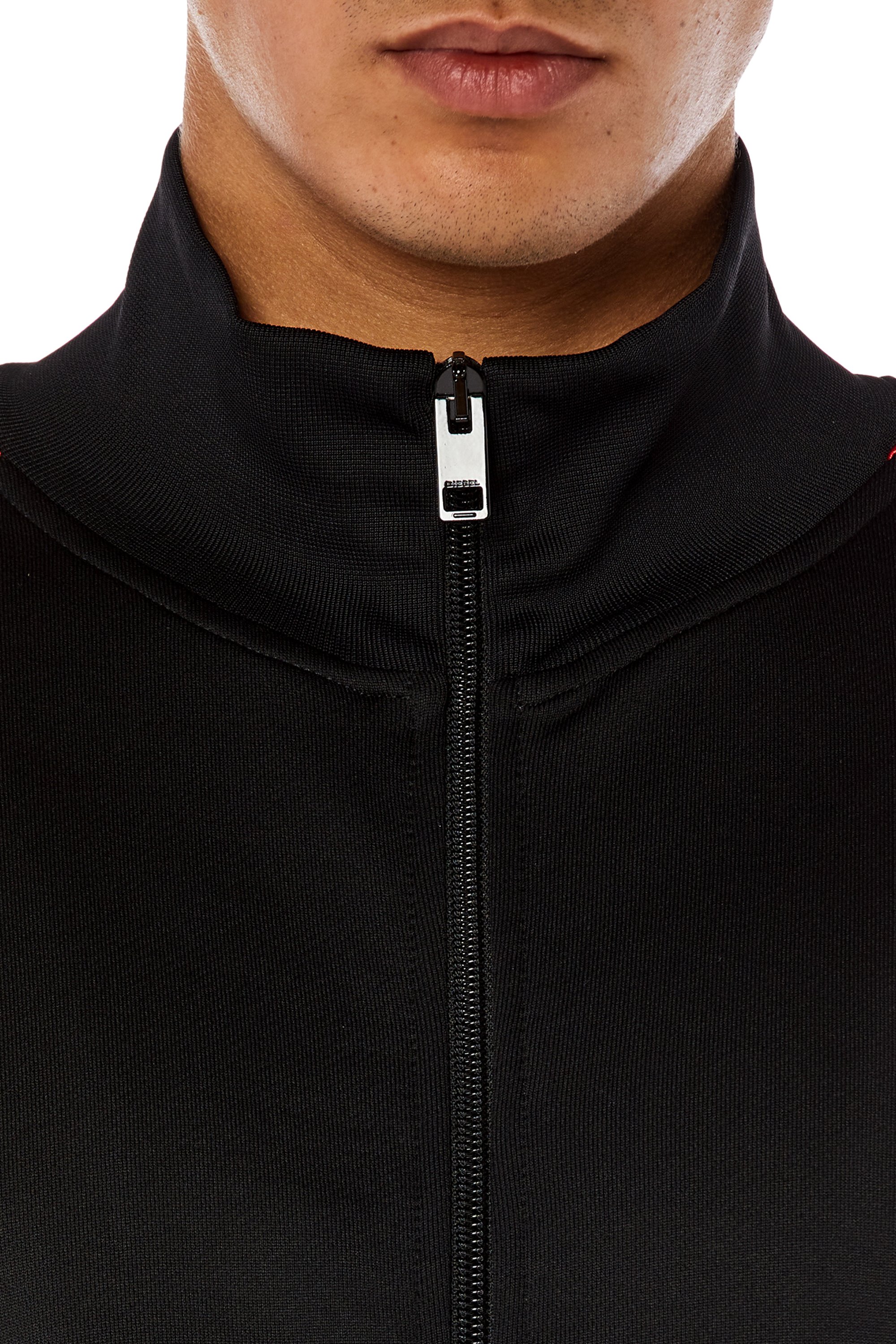 Diesel - S-LOCK-D, Man's Zip-up sweatshirt with piping in null - 3