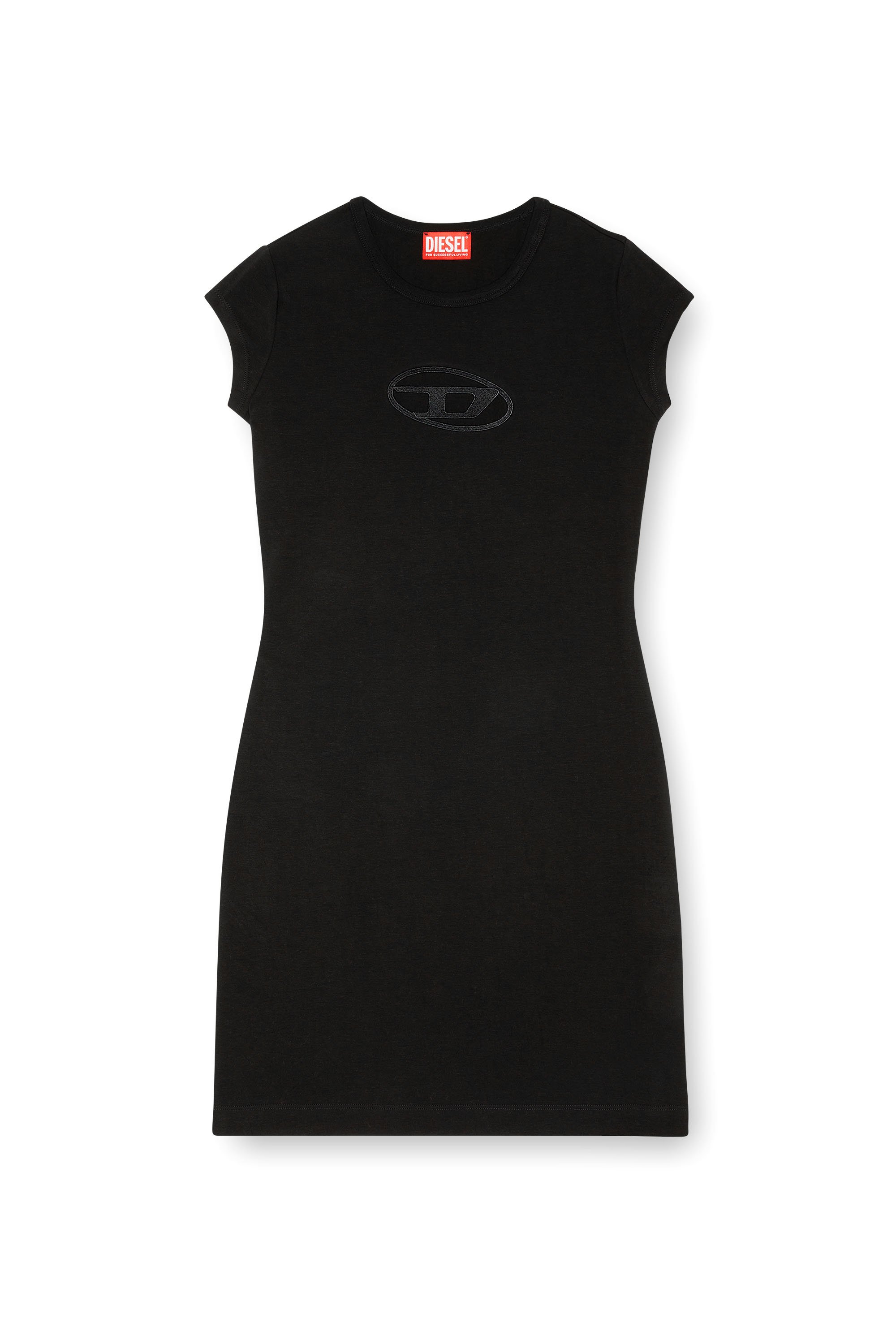 Diesel - D-ANGIEL, Vestido corto Mujer in Negro - 2